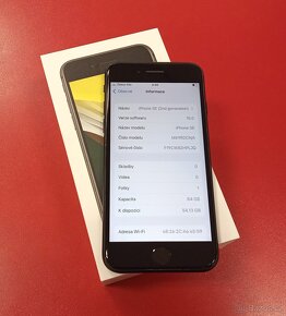 Apple iPhone SE 2020 64GB stav A - 4