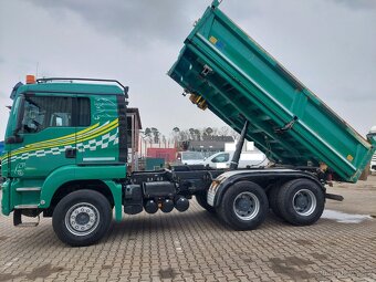 MAN TGS 26.460 6x4 třístranný sklápěč Bordmatic - 4