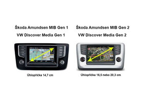 Mapy Škoda Amundsen MIB VW RNS310 RNS315 Discover Media Seat - 4