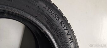 215/55/17 Barum Polaris 5, DOT 3721, vz 8.0mm-6.5mm - 4