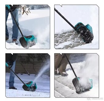 Aku ruční fréza na sníh + 2xbaterie - 4