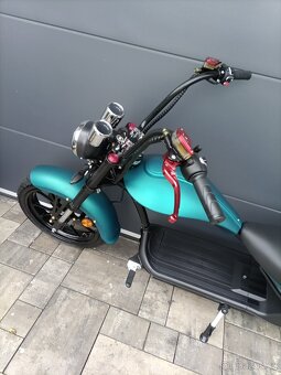 Elektrická koloběžka CHOPPER SUPER 2000 W, 20 AH - 4