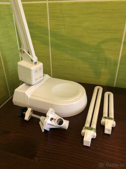 Stojací lampa na pracovní psací stůl + 2ks zářivky zdarma - 4