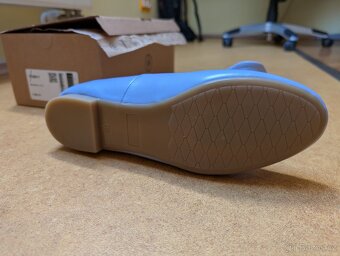 Nové kož. balerýny 41 Vasky misty blue, nevhodný dar;PC 1999 - 4