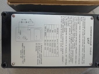Predám multimeter Ц437,rok vyroby 1967 - 4