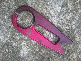 Jawa 250/350 Kývačka- p.vidle,podsedlové plechy,kryty řetězu - 4