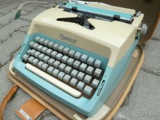 PSACÍ STROJ S KUFŘÍKEM-retro - 4