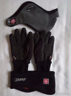 GORE WINDSTOPPER:Rukavice,čelenka,maska - 4