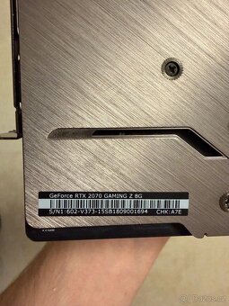 MSI GeForce RTX 2070 gaming z 8gb - 4
