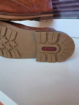 Kotníkové boty Rieker - hnědá - 4