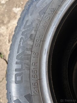 Celoroční pneu - 215/55R16 93H Quatrac Vredestein - 4