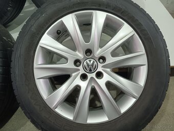 Letní alu kola Tiguan 5x112 R17 pneu 235/55 r17 - 4
