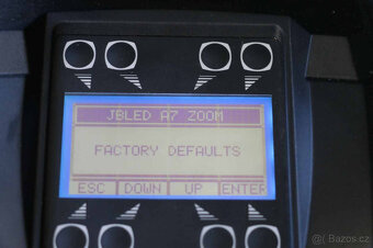 JB Lighting 4 x LED pohyblivé světlo JBLED A7 Zoom vč. Věc - 4