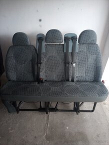 PRODÁM TROJSEDAČKY NA FORD TRANSIT S PÁSY - 4