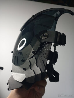 maska cyberpunk, robot, android - 4
