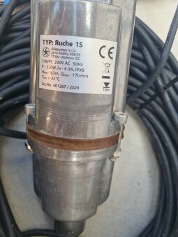 PONORNÉ VIBRAČNÍ ČERPADLO RUCHE, V ZÁRUCE - 4