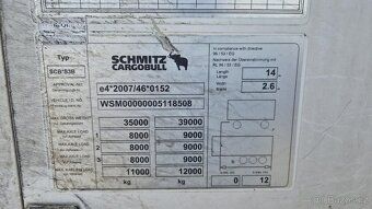 Prodám SCHMITZ CARGOBULL SKO 24/L - 13.4 FP60 COOL - mrazíre - 4