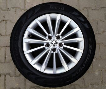 Alu kola originál Škoda Kodiaq 5x112 R18 Trinity - 4