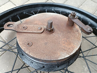 čz předválečná tourist 250 350 500 přední kolo náhon - 4