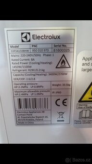Mobilní klimatizace / topení / sušič Electrolux EXP34U338HW - 4