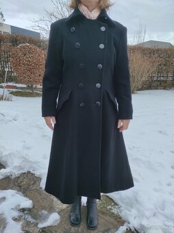 Zimní kabát černý - 4