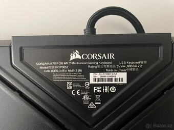 Corsair Gaming K70 RGB MK.2 - Cherry MX Silver - 4