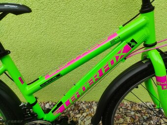 Značkové dětské kolo LEADER FOX 24" (ZELENÁ) - 4