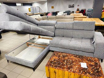 Nepoužitá sedací souprava el . rozkládací na jednolůžko - 4