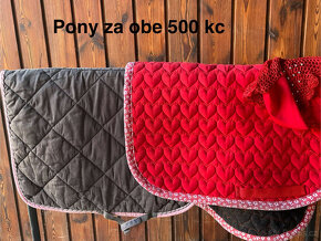 Podsedlové dečky, tlumící podložky, podbřišníky - 4