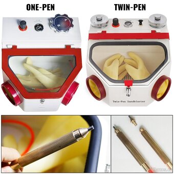 Laboratorní pískovačka Vevor - zabalená nepoužitá - 4