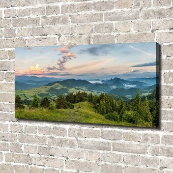 Foto obraz na plátně Panorama Pienin 140x70 cm - 4
