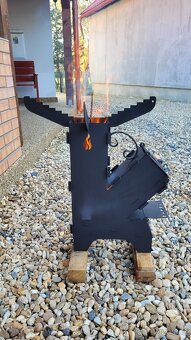 Raketova pec,kamna,záhradný gril,rocket stove. - 4