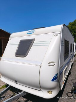 Hobby 540 - prostorný rodinný karavan, 100km/hod - 4