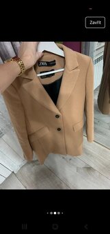 Kabát Zara vlna Manteco 85% - 4