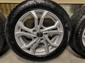 ALU kola Renault Megane 5x114,3 r16 Originál,zim pneu6m+TPMS - 4