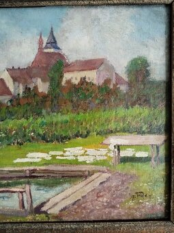 obraz NA BĚLIDLECH, olej, Josef Fiala - 4