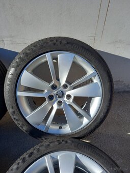 Zenit originál alu kola skoda superb lll - 4