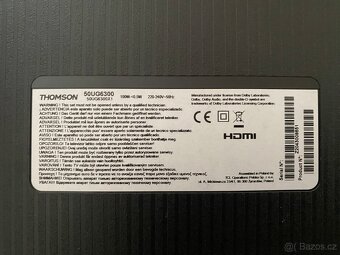 4k LED TV Thomson 50UG6300 - 4