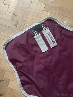 Deka výběhová Horseware Amigo Hero 50g, 140cm fig/silver - 4