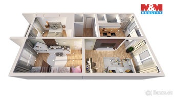 Prodej bytu 3+1, Třebíč, ul. Velkomeziříčská - 4