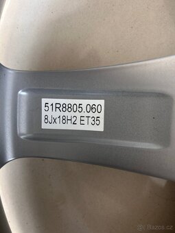 Alu kolo Ronal R51 18" nové 8Jx18H2 ET35 - 4