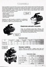 Zahradní čerpadlo MORA 750 - 4