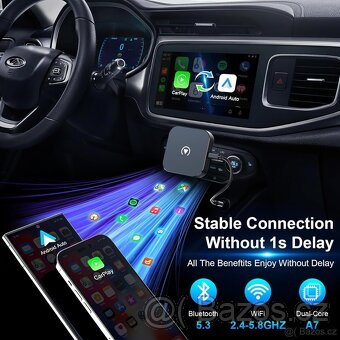 Bezdrátový adaptér CarPlay Android Auto adaptér 2024 - 4