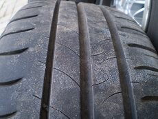 Hliníková límcová kola . EXIP 4x11- pneu Michelin 195/65R15 - 4