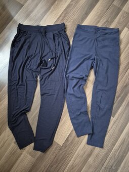 2x dámské kalhoty +legíny vel.38/M - 4