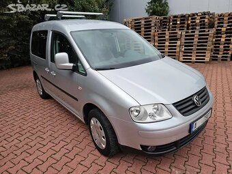 VW Caddy 1.9 TDI 77kW,klima,bez koroze,tažné,výhřev,serviska - 4