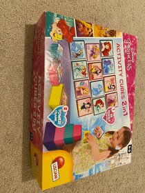 Disney princezny, štosovací věž + puzzle - 4