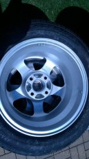ALU disky PEUGEOT 7Jx15H2 ET-16, letní pneumatiky 195/65R15 - 4