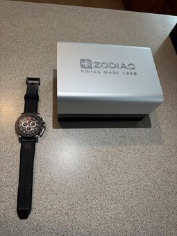 Švýcarské hodinky ZODIAC, jsko nové, vč krabičky - 4