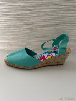 Letní boty espadrilky vel. 38, nové - 4